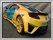 Honda NSX, Żółta
