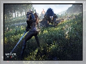 The Witcher 3 Wild Hunt, Wiedźmin 3 Dziki Gon, Geralt, Smok