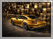 Porsche 911 Turbo S Exclusive Series, 2018, Bok, Tył