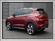 Czerwony, Hyundai Tucson