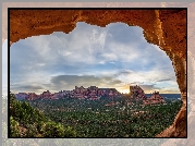 Skały, Łuk skalny, Park Narodowy Wielkiego Kanionu, Stan Arizona, Stany Zjednoczone