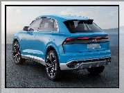 Niebieskie, Audi Q8