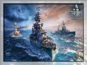 World of Warships, Morze, Okręty, Gra