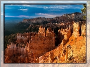 Park Narodowy Bryce Canyon, Stan Utah, Stany Zjednoczone, Kanion, Skały