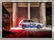 Samochód, Policyjny, Audi RS4 Avant, Bok, 2015