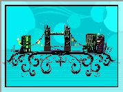Zabytki, Londyn, Tower Bridge, 2D