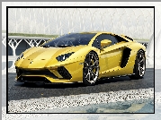 Żółty, Lamborghini Aventador