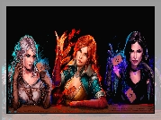 Gra, Gwint Wiedźmińska gra karciana, Gwent The Witcher Card Game, Postacie, Ciri, Triss Merigold, Yennefer z Vengerbergu, Karty