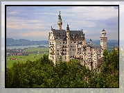 Niemcy, Gmina Schwangau, Zamek Neuschwanstein, Wzgórze