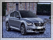 Grafitowa, Skoda Superb, 2015