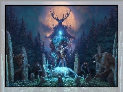 Gra, The Elder Scrolls Online Wolfhunter, Fantasy, Elf, Wilkołaki, Las