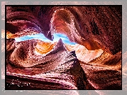 Kanion Antylopy, Skały, Arizona, Stany Zjednoczone
