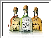 Trzy, Butelki, Tequila, Patrón