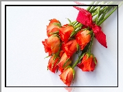 Wiązanka, Herbaciane, Róże