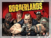 Gra, Borderlands, Postacie, Brick, Lilith, Mordecai, Roland