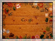 Logo, Google, Deski, Ikony