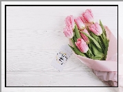 Kwiaty, Bukiet, Tulipany, Zawieszka, Dzień Matki