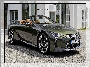 Zielony, Lexus LC 500, Kabriolet