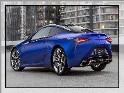 Niebieski, Lexus LC 500 Morphic Blue