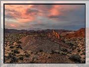 Skały, Park stanowy Valley of Fire, Dolina Ognia, Nevada, Stany Zjednoczone