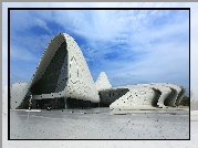 Heydar Aliyev Center, Galeria sztuki, Muzeum Hejdara Alijewa, Baku, Azerbejdżan