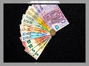 Euro, Banknoty, Moneta, Nominał