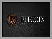 Bitcoin, Kryptowaluta, Logo, Ciemne tło