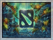 Logo, Emblemat, Gra, Dota 2