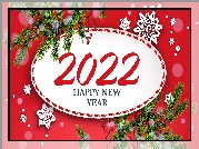 Nowy Rok, 2022, Happy New Year
