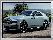 Rolls-Royce Spectre, Przód, Bok