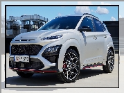 Biały, Hyundai Kona, N