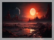 Fantasy, Planety, Góry