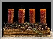 Świąteczna, Świeczki