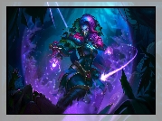Gra, Dota 2, Postać, Templar Assassin, Grafika