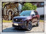 Cadillac XT6, SUV, Wiśniowy