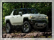 GMC Hummer EV, Bok, Przód