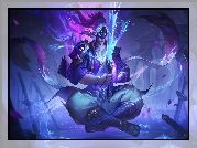 Gra, League of Legends, Postać, Mistrz, Yi, Medytacja, Miecze